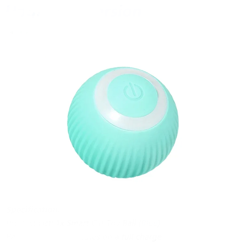 Interactive Electric Cat Ball - Automatic Rolling Smart Toy for Endless Fun!