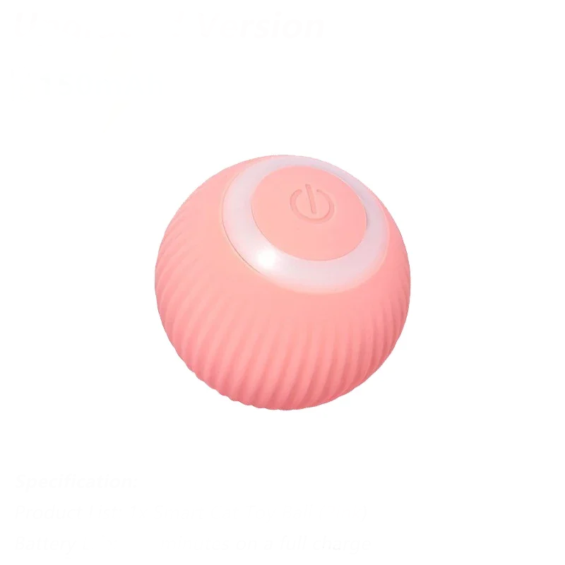 Interactive Electric Cat Ball - Automatic Rolling Smart Toy for Endless Fun!